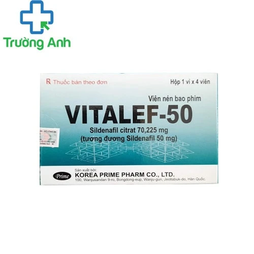 Vitalef 50mg - Thuốc cường dương hiệu quả Hàn Quốc