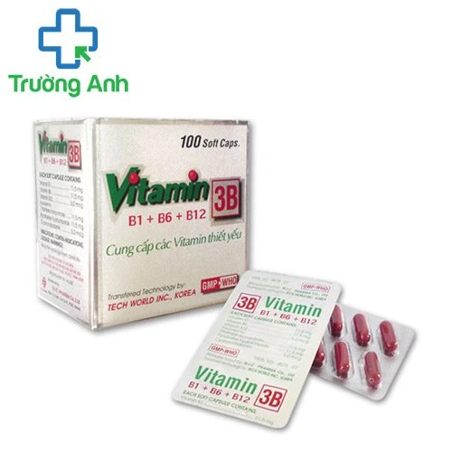 Vitamin 3B (B1+B6+B12) Nic Pharma - Giúp bổ sung vitamin hiệu quả của Mỹ