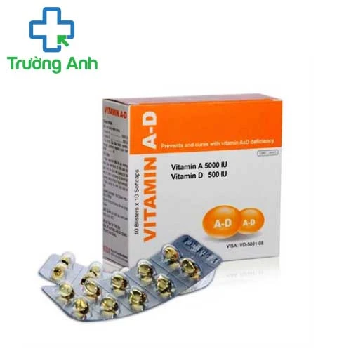 Vitamin A-D Medisun - Thuốc bổ sung vitamin A, D hiệu quả