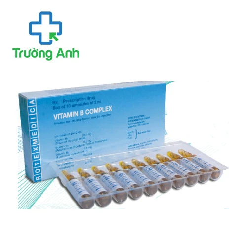 Vitamin B complex Rotexmedica - Điều trị thiếu vitamin nhóm B hiệu quả