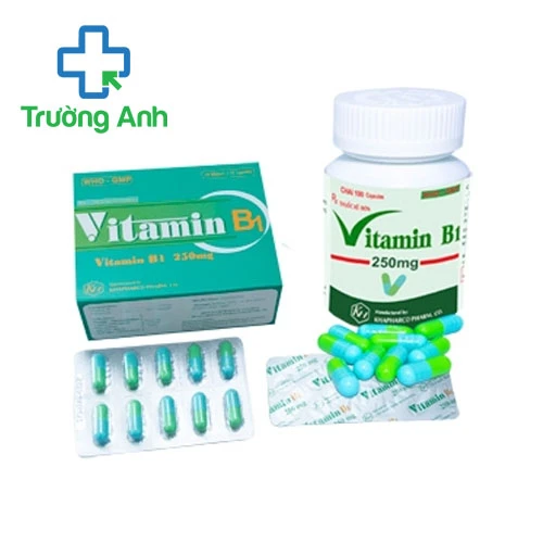 Vitamin B1 250mg Khapharco - Thuốc điều trị thiếu vitamin B1 hiệu quả