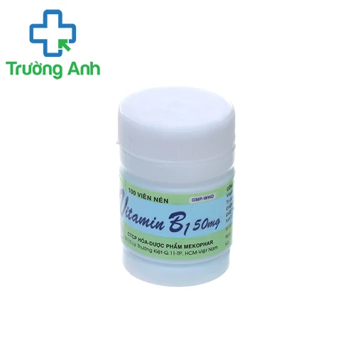 Vitamin B1 50mg Mekophar - Giúp bổ sung Vitamin B1 hiệu quả