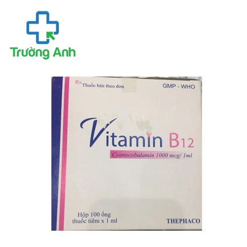 Vitamin B12 Thephaco - Thuốc điều trị thiếu máu ác tính hiệu quả