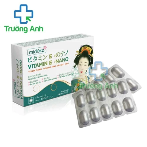 Vitamin E Nano Sokoe Japan - Bổ sung Vitamin E, làm dẹp da