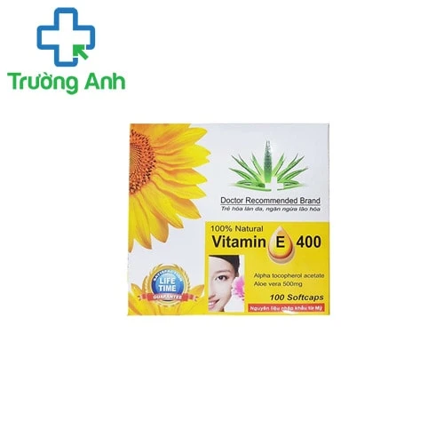 Vitamin E400 Kèm Tinh Chất Nha Đam - USA PHARMA