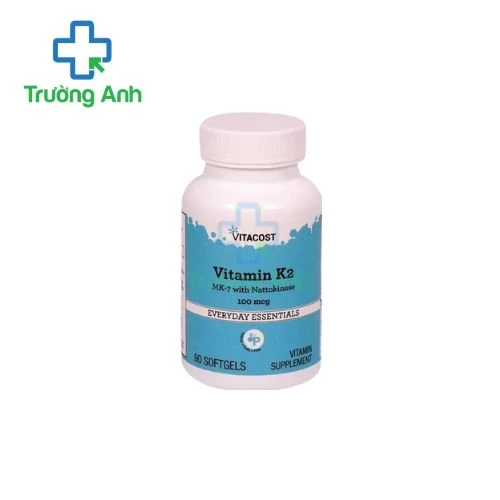 Vitamin K2 100mcg Vitacost - Giúp tăng cường sức khỏe xương