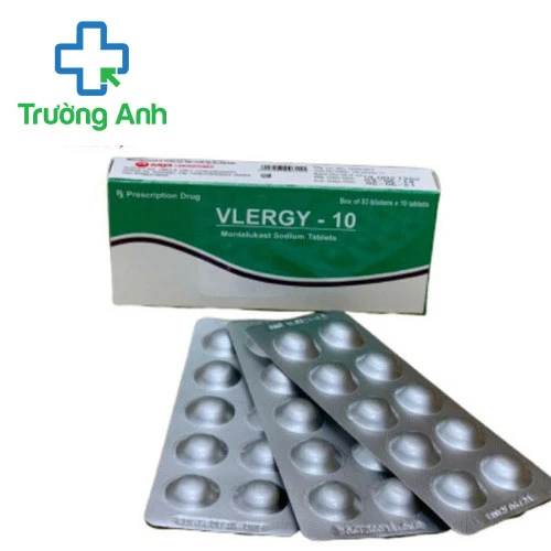 Vlergy 10 - Thuốc điều trị hen phế quản mạn tính hiệu quả 