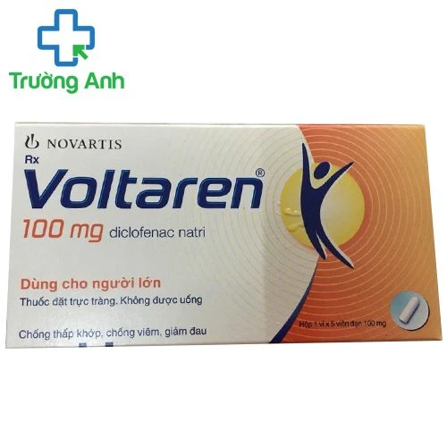 Voltaren viên đạn 100mg - Thuốc điều trị viêm thoái hóa khớp hiệu quả của Thụy Điển