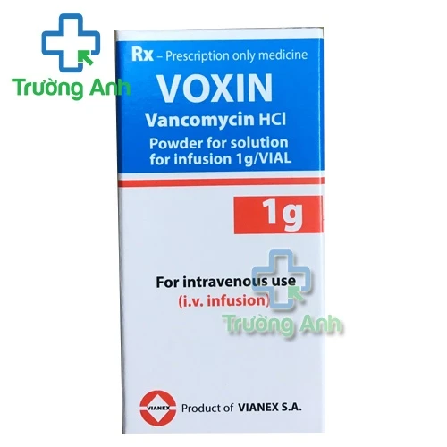 Voxin 1g tiêm truyền - Kháng sinh truyền hiệu quả của Hy Lạp