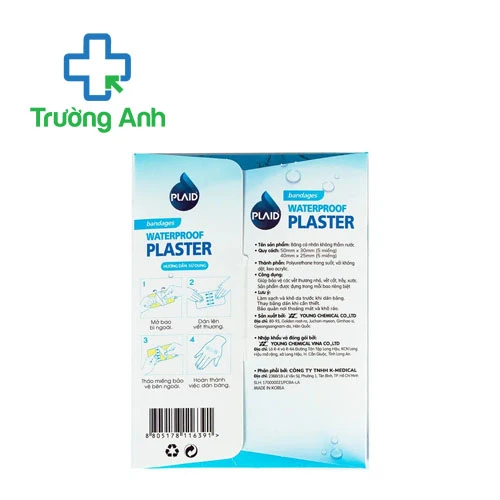 Băng cá nhân không thấm nước Waterproof Plaster  