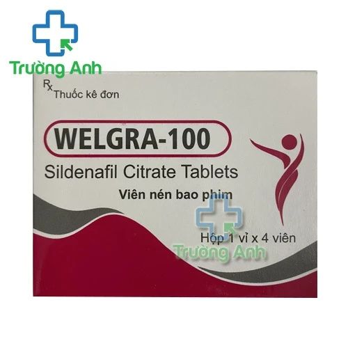 Welgra-100 - Thuốc điều trị rối loạn cương dương của Ấn Độ