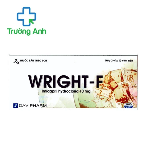 Wright F - Thuốc điều trị tăng huyết áp hiệu quả Davipharm