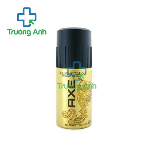 Xịt khử mùi AXE Gold Temptation 150ml - Giúp khử mùi toàn thân