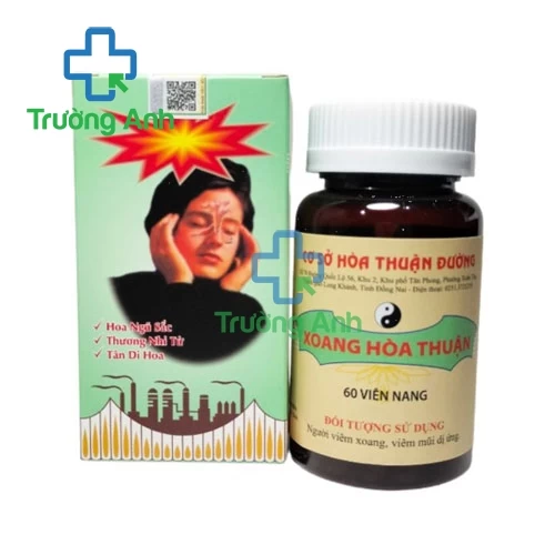 Xoang hòa thuận - Giúp giảm triệu chứng viêm xoang