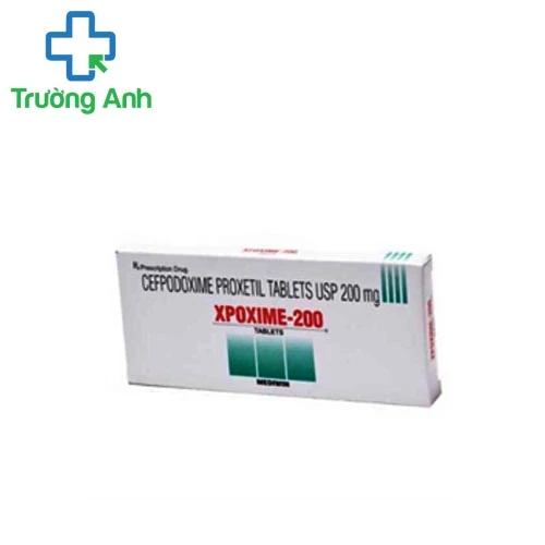 Xpoxim 200mg - Thuốc kháng sinh trị bệnh hiệu quả của Ấn Độ