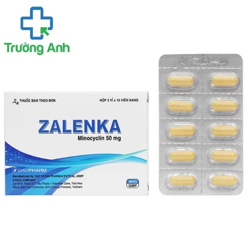 Zalenka - Thuốc điều trị nhiễm trùng hiệu quả của Davipharm