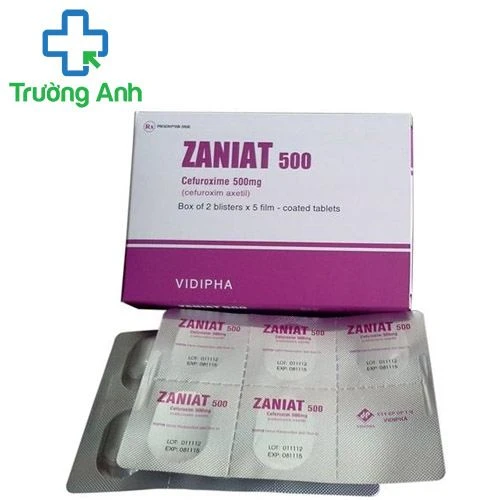 Zaniat 500mg - Thuốc kháng sinh điều trị nhiễm khuẩn hiệu quả