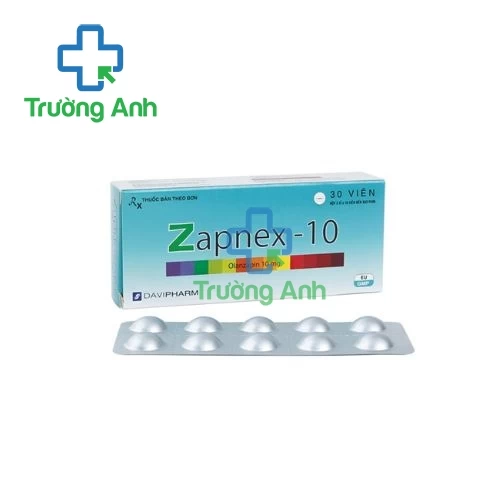 Zapnex-10 - Thuốc điều trị tâm thần phân liệt hiệu quả của Davipharm