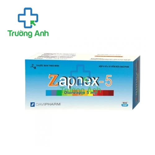 Zapnex-5 - Thuốc điều trị tâm thần phân liệt hiệu quả của Davipharm