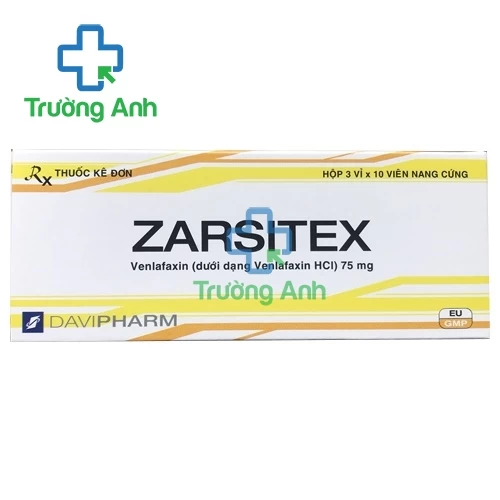 Zarsitex 75mg - Thuốc điều trị rối loạn tâm thần