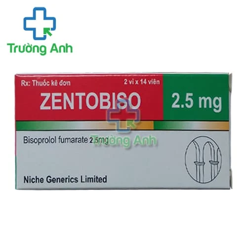 Zentobiso 2.5mg - Thuốc điều trị suy tim hiệu quả