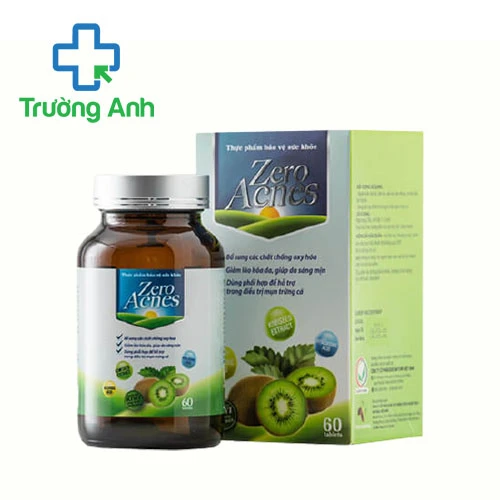 Zero Acnes Nature Pharma - Hỗ trợ ngăn ngừa mụn, giảm lão hóa hiệu quả