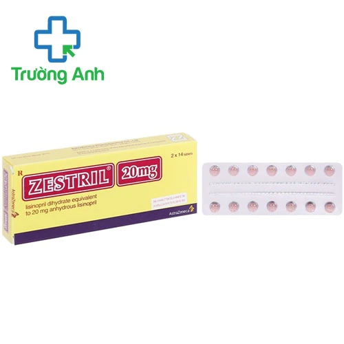 Zestril 20mg - Thuốc điều trị tăng huyết áp hiệu quả của AstraZeneca