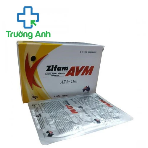 Zifam AVM - Thực phẩm hỗ trợ giúp bổ sung vitamin, acid amin và khoáng chất của Úc