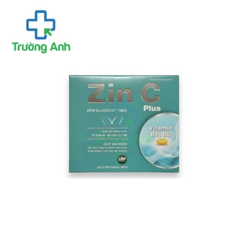 Zin C Plus Trường Thọ - Giúp bổ sung kẽm cho cơ thể