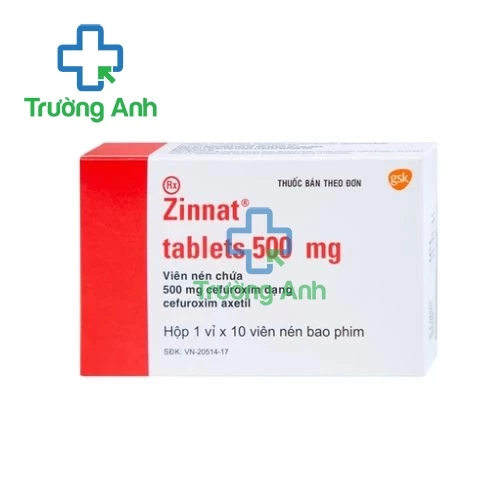 Zinnat viên 500mg - Thuốc điều trị nhiễm khuẩn hiệu quả của Anh