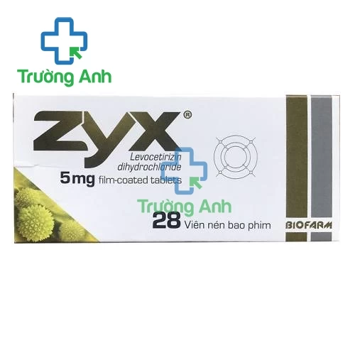 Zyx, film-coated tablets - Thuốc điều trị viêm mũi dị ứng của Ba Lan