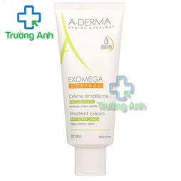 A-Derma Exomega Control Emollient Cream 200ml - Kem dưỡng ẩm của Pháp