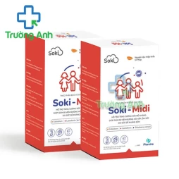 Soki-Midi Pharvina - Hỗ trợ tăng cường sức đề kháng cho bé yêu