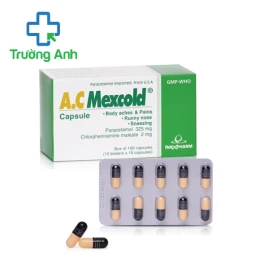 A.C Mexcold - Thuốc giảm đau hạ sốt của IMEXPHARM