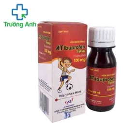 A.T Ibuprofen Syrup (chai 60ml) - Thuốc hạ sốt, giảm đau hiệu quả