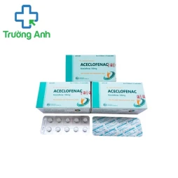 Aceclofenac 100mg Khapharco - Giúp giảm đau, kháng viêm hiệu quả