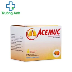 Acemuc 100mg - Thuốc điều trị viêm phế quản hiệu quả