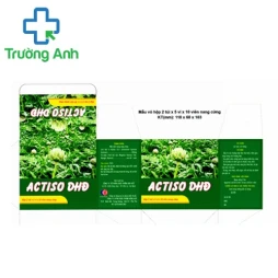 Actiso DHĐ - Giúp bảo vệ gan, giải độc gan hiệu quả của Hoa Việt