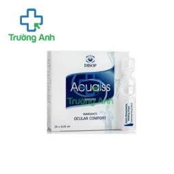 Acuaiss drops (tép 0,35ml) - Giảm triệu chứng khô mắt mỏi mắt hiệu quả