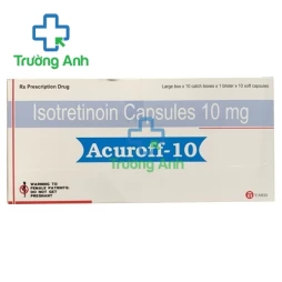 Acuroff-10 Indchemie - Thuốc điều trị mụn trứng cá hiệu quả