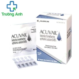 Acuvail 0,4ml - Thuốc nhỏ mắt hiệu quả của Mỹ