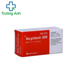 Acyclovir 200mg Mediplantex - Thuốc điều trị nhiễm virus hiệu quả