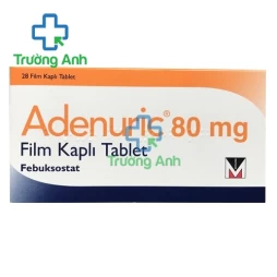 Adenuric 80mg Menarini - Thuốc điều trị tăng acid uric huyết hiệu quả