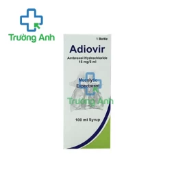 Adiovir 15mg/5ml Syr.100ml - Thuốc điều trị các bệnh đường hô hấp hiệu quả