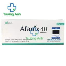 Afanix 40mg - Thuốc điều trị ung thư phổi hiệu quả của Bangladesh