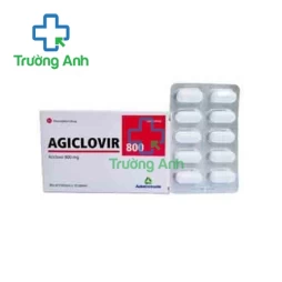 AGICLOVIR 800 - Thuốc chống nhiễm khuẩn của Agimexpharm