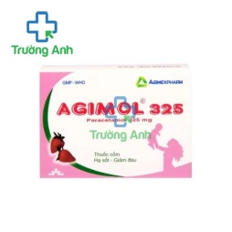 Agimol 325 Agimexpharm - Thuốc hạ sốt - giảm đau hiệu quả