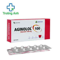 Aginolol 100 Agimexpharm - Thuốc điều trị tăng huyết áp hiệu quả