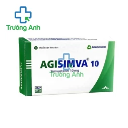 Agisimva 10 - Thuốc làm giảm nồng độ cholesterol hiệu quả