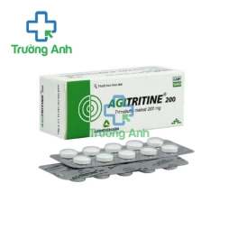 Agitritine 200 Agimexpharm - Thuốc điều trị co thắt dạ dày - ruột hiệu quả